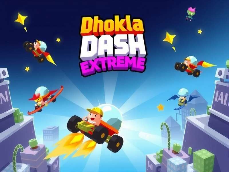 Dhokla Dash Extreme Game Banner